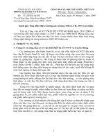 Công văn chỉ đạo thực hiện hoạt động CNTT