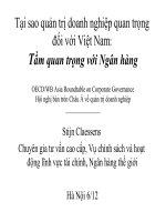 Tại sao quản trị doanh nghiệp quan trọng đối với Việt nam