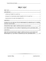 Hoàn thiện chính sách đa dạng hoá sản phẩm dịch vụ tại công ty Khách sạn Du lịch Kim Liên