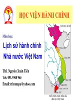 Lịch sử hành chính nhà nước Việt nam