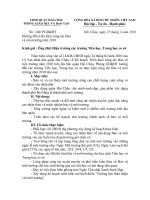 Hướng dẫn triển khai công tác Bảo vệ môi trường năm 2010