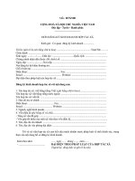 Mẫu đơn cấp giấy phép kinh doanh hợp tác xã