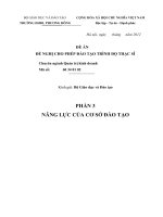 Đề án đề nghị cho phép đào tạo trình độ thạc sĩ chuyên ngành quản trị kinh doanh