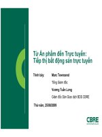 Từ ấn phẩm đến trực tuyến: Tiếp thị bất động sản trực tuyến