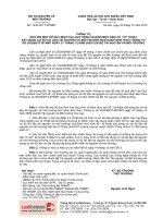 Sửa đổi một số quy định của quy trình và định mức kinh tế- kĩ thuật xây dựng cơ sở dữ liệu tài nguyên và môi trường