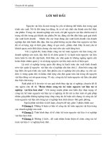 Hoàn thiện công tác kế toán nguyên vật liệu tại xí nghiệp vật liệu hoá chất