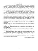 Hoàn thiện kế toán bán hàng và xác định kết quả bán hàng tại Nhà máy Quy Chế Từ Sơn