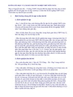 HƯỚNG DÂN HỌC VÀ LÀM BÀI THI TỐT NGHIỆP THPT MÔN TOÁN