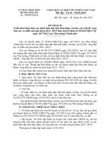 Kế hoạch Triển khai thực hiện xác định thôn đặc biệt khó khăn, xã khu vực I,II,III vùng dân tộc và miền núi giai đoạn 2012 -2015