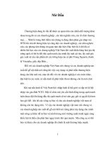 Việc xây dựng và phát triển thương hiệu đồ gỗ nội thất khi mà việt nam đang trong tiến trình gia nhập WTO