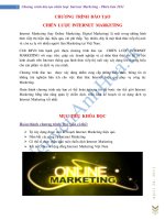 Chương trình đào tạo chiến lược internet marketing