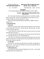 Kế hoạch Thực tập tốt nghiệp của lớp CQC08A, B, CQM08A,B, TKL09 và TQM09