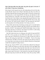 Một số giải pháp nhằm hoàn thiện phân công, phân cấp quản lý nhà nước về môi trường ở Trung ương và địa phương