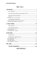 Phát triển đồng bộ các loại thị trường