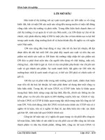 Kế toán chi phí (chi phí sản xuất) và tính giá thành sản phẩm tại Xí nghiệp may Vạn Xuân - Công ty TNHH 1 thành viên Đầu tư và Phát triển Thương mại Vạn Xuân