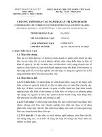 Chương trình giáo dục đại học ngành quản trị kinh doanh