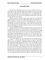 Hoàn thiện công tác kế toán nguyên vật liệu ở Công ty cổ phần may Thăng Long