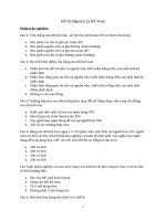 Đề thi nguyên lý kế toán