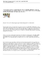 Áp dụng hệ thống quản lý chất lượng tại các cơ quan hành chính