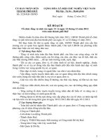 3224/KH-UBND: KẾ HOẠCH Tổ chức tổng vệ sinh vào ngày 21 và ngày 22 tháng 12 năm 2012  trên toàn thành phố Huế