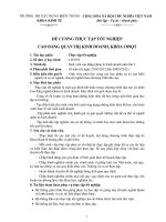 Đề cương thực tập tốt nghiệp cao đẳng quản trị kinh doanh