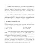 định hướng chung cho quá trình giải toán hóa học