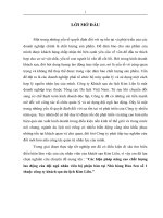 Nâng cao chất lượng lao động của bộ phận bàn tại Nhà hàng Hoa Sen số 1 thuộc Công ty khách sạn du lịch Kim Liên