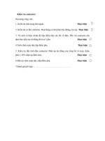 Kiểm tra contactor