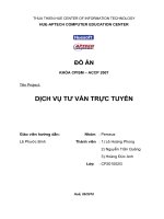 Dịch vụ tư vấn trực tuyến
