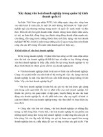 Xây dựng văn hoá doanh nghiệp trong quản trị kinh doanh quốc tế