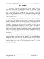 Hoàn thiện kế toán chi phí sản xuất và tính giá thành sản phẩm của Doanh nghiệp tại Công ty sản xuất Bánh mứt kẹo Đông Đô