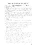 Chuẩn đầu ra cao đẳng ngành công nghệ thông tin