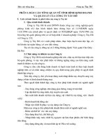 Báo cáo tổng hợp về tình hình kinh doanh và quản lý, tổ chức bộ máy kế toán và công tác kế toán, tại Công ty tây hồ