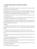 Ngành công nghệ kỹ thuật môi trường