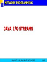 IOStreams