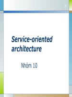 Service oriented architecture