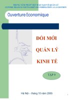 Đổ mới quản lý kinh tế
