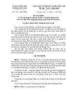 Quyết định Về việc thành lập Trung tâm Tin học - Công báo Quảng Nam