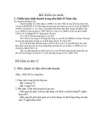 Chiến lược kinh doanh trong nền kinh tế Toàn cầu