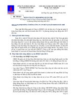 Báo cáo của hội đồng quản trị tại công ty cổ phần chế tạ giàn khoan dầu khí