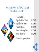 An ninh môi trường vật lý