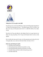 Thông báo về Lễ trao giải eAsia 2009