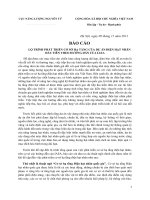 Báo cáo lộ trình phát triển cơ sở hạ tầng của dự án điện hạt nhân đầu tiên theo hướng dẫn của IAEA