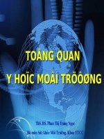 bài giảng Tổng quan y học