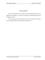Tổ chức kế toán chi phí sản xuất và tính giá thành sản phẩm tại Chi nhánh Công ty cổ phần XNK tổng hợp 1 Việt Nam - Xí nghiệp may Hải Phòng