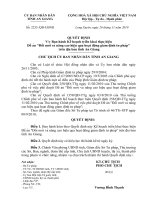 Ban hành Kế hoạch triển khai thực hiện