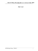 Kinh Tế Thương Mại Việt Nam sau 2 năm hội nhập WTO