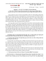 Thông báo xin ý kiến cổ đông và để cử ứng cử 2012