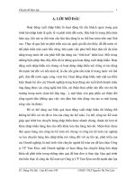 Kế toán lưu chuyển hàng hoá nhập khẩu tại Công ty cổ phần Tam Kim