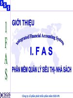 IFAS phần mềm quản lý siêu thị nhà sách